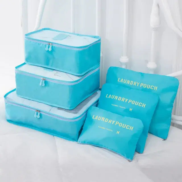 Luggage Packing Organizer Set (6 Pcs)