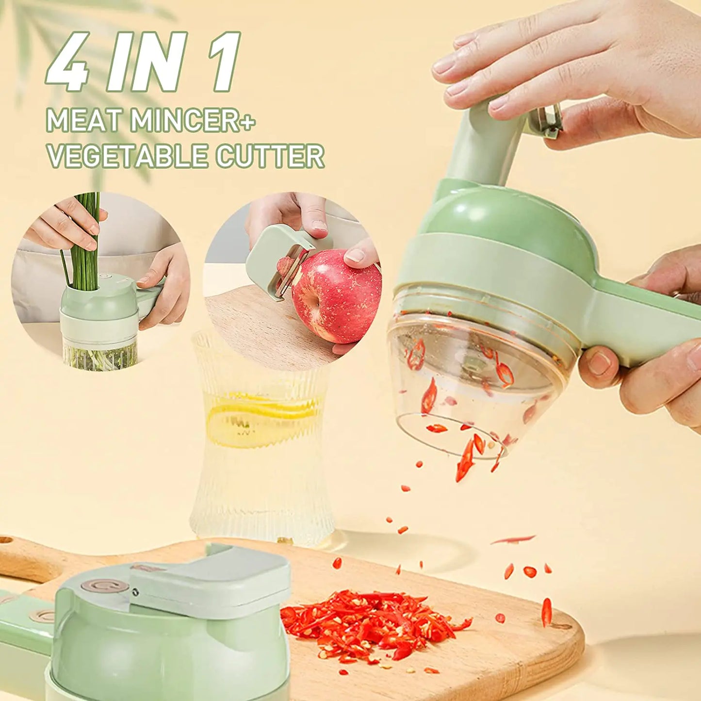 ELECTRIC VEGETABLE CUTTER SET