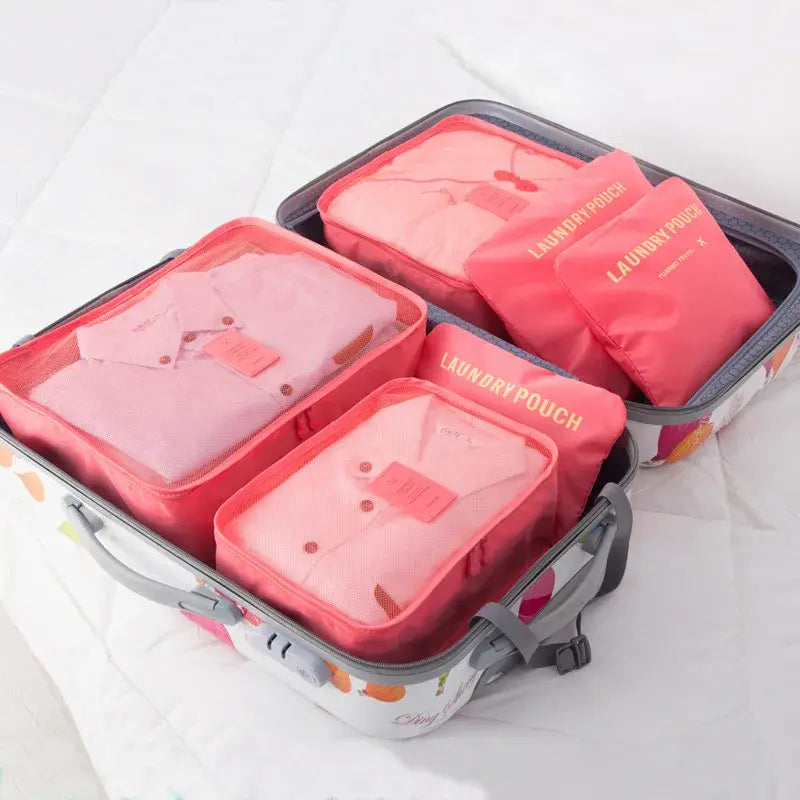 Luggage Packing Organizer Set (6 Pcs)